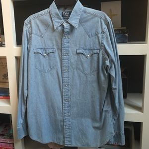 Vintage Polo Western Shirt